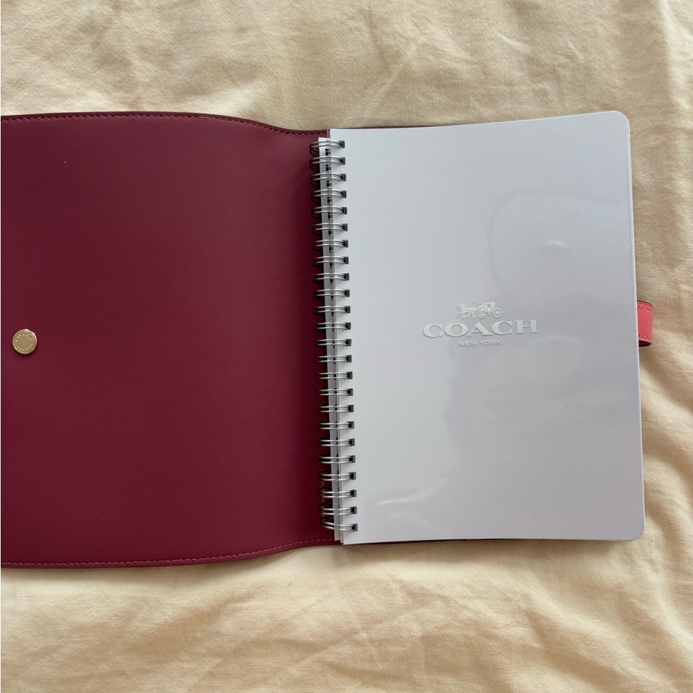 Pink Coach  Patterned Notebook - Picture 4 of 6